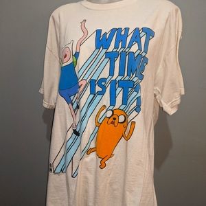 Adventure Time "WHAT TIME IS IT?" XL